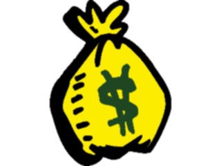 Sticker Custom Preview Image #090085 Money Cartoons Money Bag13