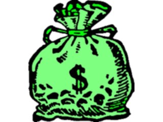 Sticker Custom Preview Image #090093 Money Cartoons Money Bag21