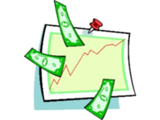 Sticker Custom Preview Image #090116 Money Cartoons Money Graph