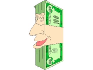 Sticker Custom Preview Image #090136 Money Cartoons Money Talks1