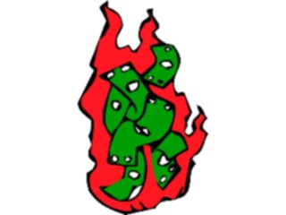 Sticker Custom Preview Image #090139 Money Cartoons Moneyto Burn1