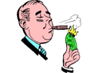 Sticker Custom Preview Image #090142 Money Cartoons Moneyto Burn4