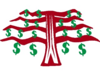 Sticker Custom Preview Image #090146 Money Cartoons Money Tree3