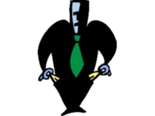 Sticker Custom Preview Image #090150 Money Cartoons No Money1