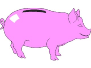 Sticker Custom Preview Image #090162 Money Cartoons Piggy Bank05