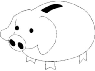 Sticker Custom Preview Image #090164 Money Cartoons Piggy Bank07