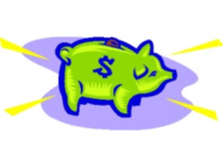 Sticker Custom Preview Image #090170 Money Cartoons Piggy Bank13