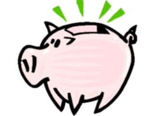 Sticker Custom Preview Image #090173 Money Cartoons Piggy Bank16