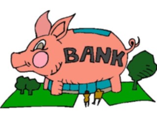 Sticker Custom Preview Image #090175 Money Cartoons Piggy Bank18