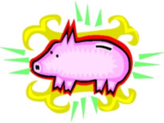 Sticker Custom Preview Image #090181 Money Cartoons Piggy Bank24