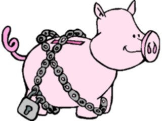 Sticker Custom Preview Image #090183 Money Cartoons Piggy Bank26