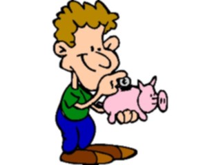 Sticker Custom Preview Image #090185 Money Cartoons Piggy Bank28