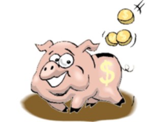 Sticker Custom Preview Image #090187 Money Cartoons Piggy Bank30