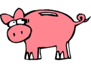 Sticker Custom Preview Image #090190 Money Cartoons Piggy Bank33