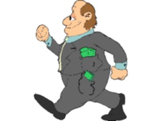 Sticker Custom Preview Image #090195 Money Cartoons Pockets Fullof Money