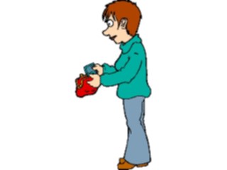 Sticker Custom Preview Image #090204 Money Cartoons Pulling Out Cash2