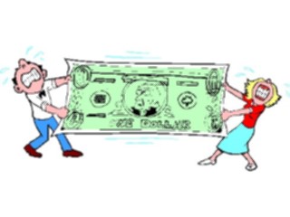 Sticker Custom Preview Image #090250 Money Cartoons Stretch Your Dollar1