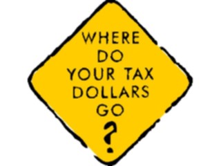 Sticker Custom Preview Image #090256 Money Cartoons Tax Dollars