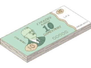 Sticker Custom Preview Image #090308 Money Coins Currency Bills International