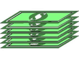 Sticker Custom Preview Image #090368 Money Coins Currency Money04