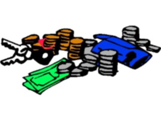 Sticker Custom Preview Image #090391 Money Coins Currency Money27