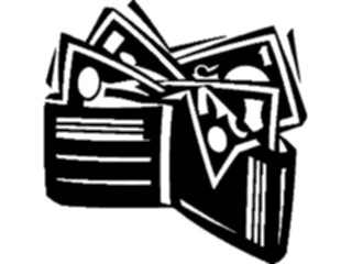 Sticker Custom Preview Image #090399 Money Coins Currency Moneyin Wallet