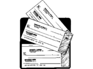 Sticker Custom Preview Image #090467 Money Miscellaneous Checks2