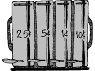 Sticker Custom Preview Image #090468 Money Miscellaneous Coin Dispenser