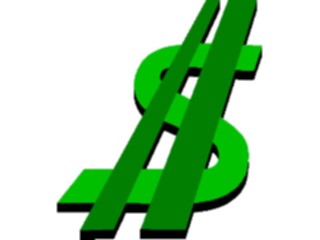 Sticker Custom Preview Image #090577 Money Symbols Titles Dollar Symbol08