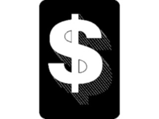 Sticker Custom Preview Image #090586 Money Symbols Titles Dollar Symbol17