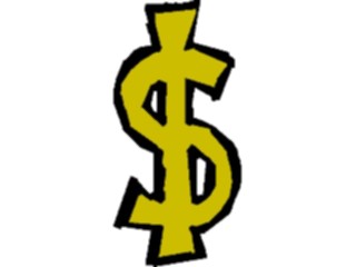 Sticker Custom Preview Image #090587 Money Symbols Titles Dollar Symbol18