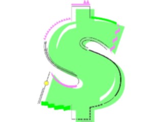 Sticker Custom Preview Image #090598 Money Symbols Titles Dollar Symbol29