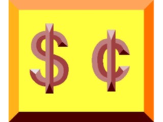 Sticker Custom Preview Image #090607 Money Symbols Titles Dollars Cents2