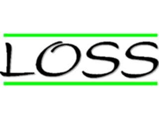 Sticker Custom Preview Image #090641 Money Symbols Titles Loss