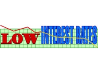 Sticker Custom Preview Image #090642 Money Symbols Titles Low Interest Rates