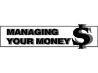 Sticker Custom Preview Image #090643 Money Symbols Titles Managing Your Money