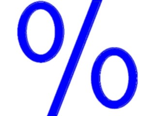 Sticker Custom Preview Image #090652 Money Symbols Titles Percent Sign2