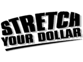 Sticker Custom Preview Image #090672 Money Symbols Titles Stretch Your Dollar