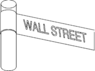 Sticker Custom Preview Image #090683 Money Symbols Titles Wall Street