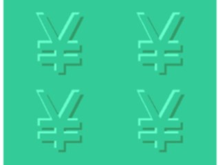 Sticker Custom Preview Image #090686 Money Symbols Titles Yen Background