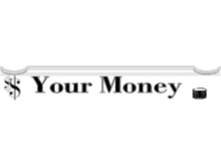 Sticker Custom Preview Image #090692 Money Symbols Titles Your Money
