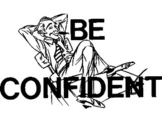 Sticker Custom Preview Image #090718 Motivational Be Confident