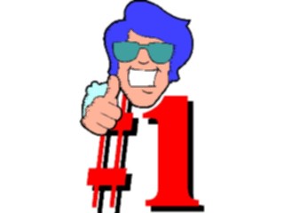 Sticker Custom Preview Image #090826 Motivational Number One6