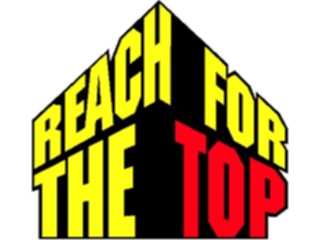Sticker Custom Preview Image #090874 Motivational Reachforthe Top