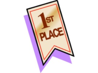 Sticker Custom Preview Image #090904 Motivational Ribbon1st Place7
