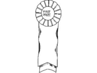 Sticker Custom Preview Image #090907 Motivational Ribbon1st Prize Frame