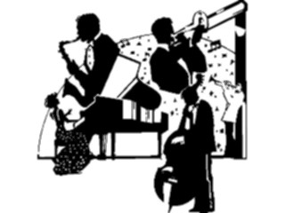 Sticker Custom Preview Image #091041 Music Entertainment Big Band Collage