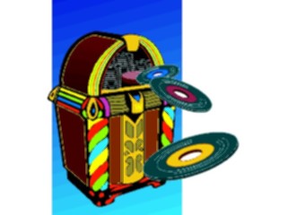 Sticker Custom Preview Image #091067 Music Entertainment Juke Box3