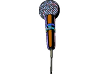 Sticker Custom Preview Image #091107 Music Entertainment Microphone15