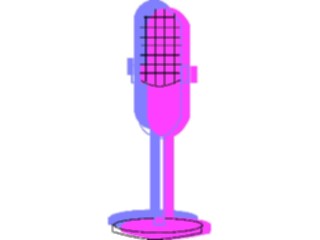 Sticker Custom Preview Image #091114 Music Entertainment Microphone22